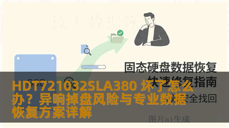 HDT721032SLA380 坏了怎么办？异响掉盘风险与专业数据恢复方案详解