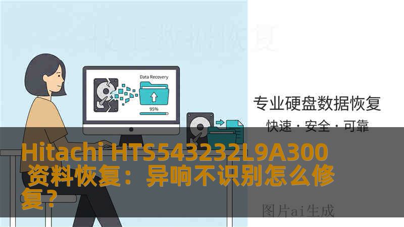 Hitachi HTS543232L9A300 资料恢复：异响不识别怎么修复？