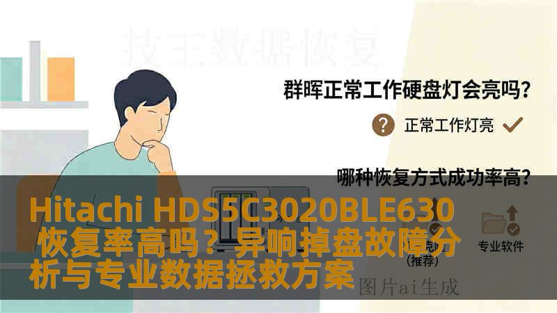 Hitachi HDS5C3020BLE630 恢复率高吗？异响掉盘故障分析与专业数据拯救方案