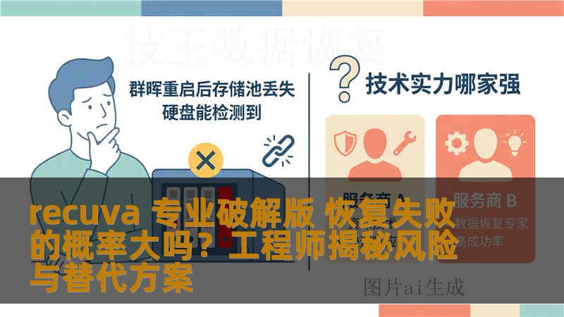 recuva 专业破解版 恢复失败的概率大吗？工程师揭秘风险与替代方案