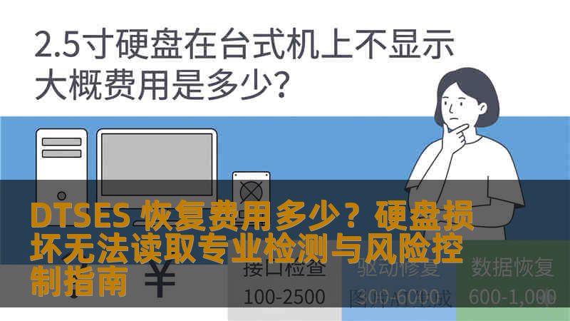 DTSES 恢复费用多少？硬盘损坏无法读取专业检测与风险控制指南