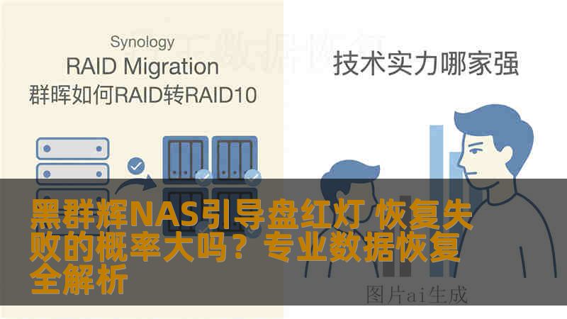 黑群辉NAS引导盘红灯 恢复失败的概率大吗？专业数据恢复全解析