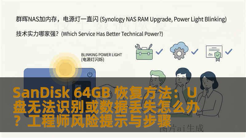 SanDisk 64GB 恢复方法：U 盘无法识别或数据丢失怎么办？工程师风险提示与步骤