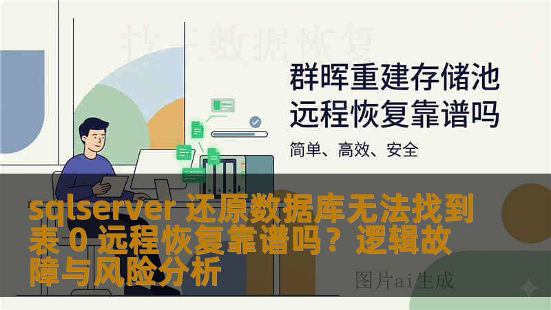 sqlserver 还原数据库无法找到表 0 远程恢复靠谱吗？逻辑故障与风险分析