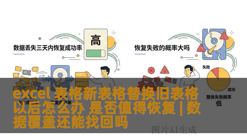 excel 表格新表格替换旧表格以后怎么办 是否值得恢复 | 数据覆盖还能找回吗