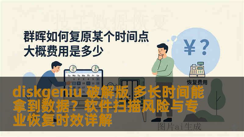 diskgeniu 破解版 多长时间能拿到数据？软件扫描风险与专业恢复时效详解