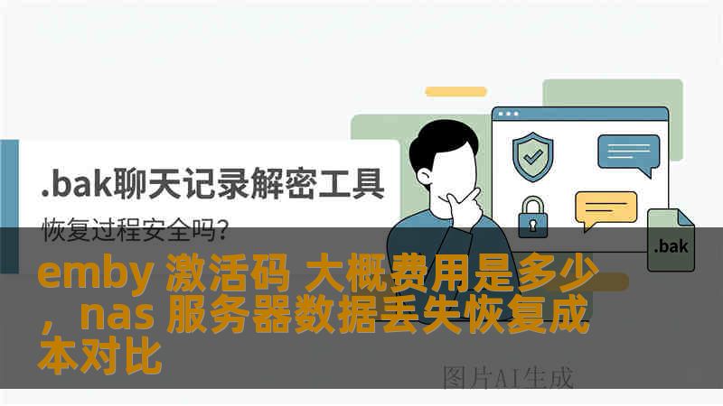 emby 激活码 大概费用是多少，nas 服务器数据丢失恢复成本对比