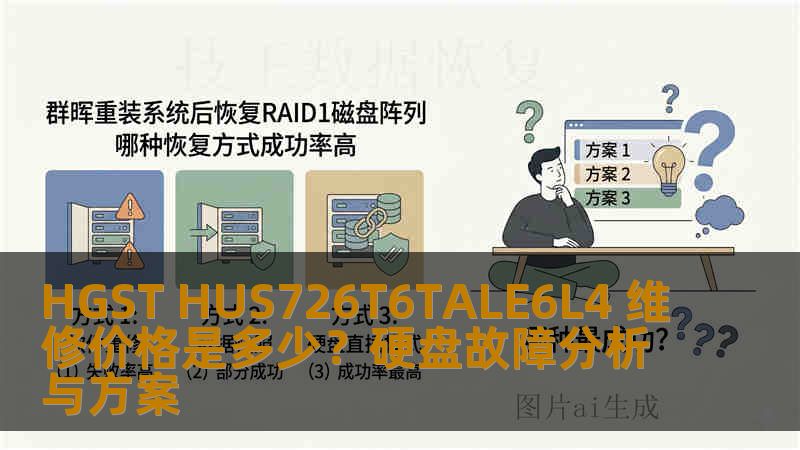 HGST HUS726T6TALE6L4 维修价格是多少？硬盘故障分析与方案