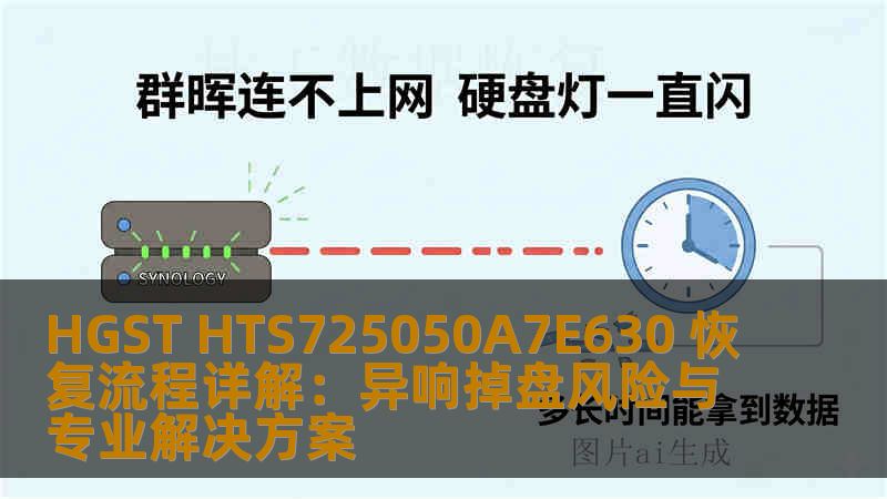 HGST HTS725050A7E630 恢复流程详解：异响掉盘风险与专业解决方案