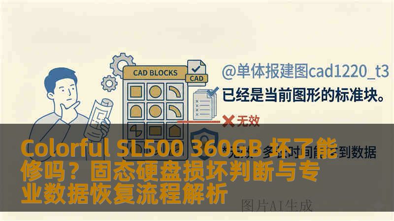 Colorful SL500 360GB 坏了能修吗？固态硬盘损坏判断与专业数据恢复流程解析