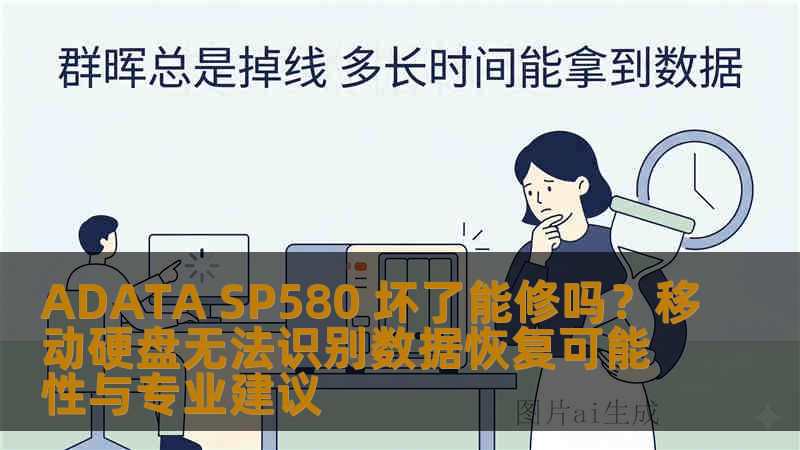 ADATA SP580 坏了能修吗？移动硬盘无法识别数据恢复可能性与专业建议