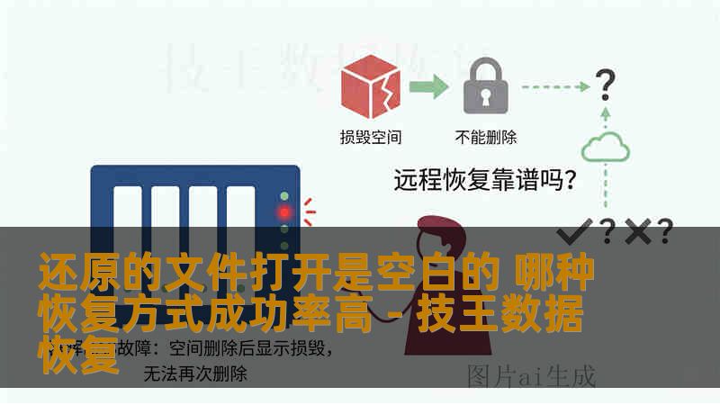 还原的文件打开是空白的 哪种恢复方式成功率高 - 技王数据恢复