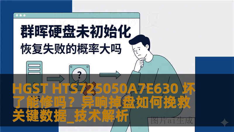 HGST HTS725050A7E630 坏了能修吗？异响掉盘如何挽救关键数据_技术解析