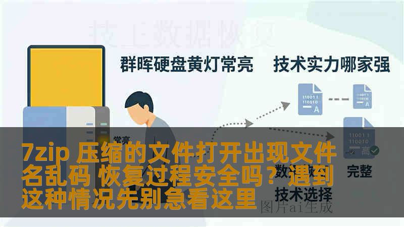 7zip 压缩的文件打开出现文件名乱码 恢复过程安全吗？遇到这种情况先别急看这里