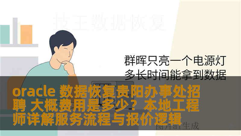 oracle 数据恢复贵阳办事处招聘 大概费用是多少？本地工程师详解服务流程与报价逻辑