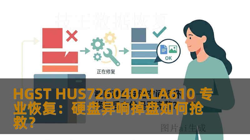 HGST HUS726040ALA610 专业恢复：硬盘异响掉盘如何抢救？