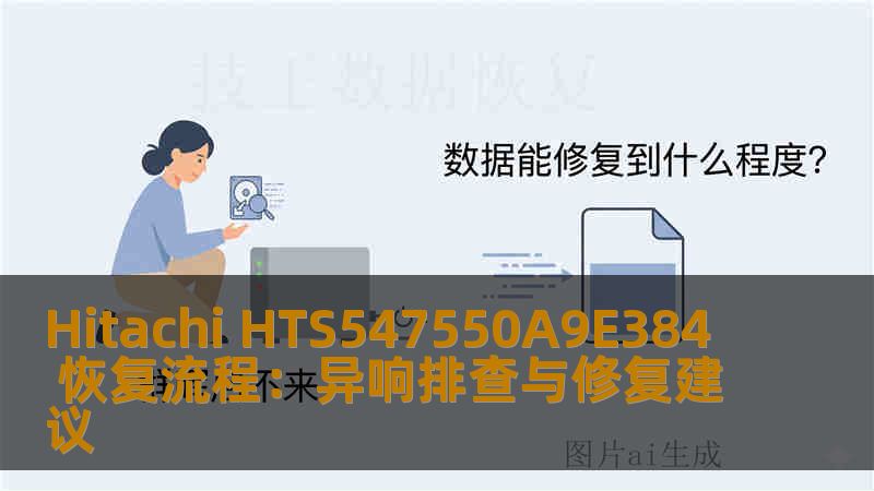 Hitachi HTS547550A9E384 恢复流程：异响排查与修复建议