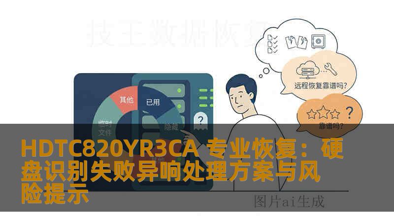 HDTC820YR3CA 专业恢复：硬盘识别失败异响处理方案与风险提示