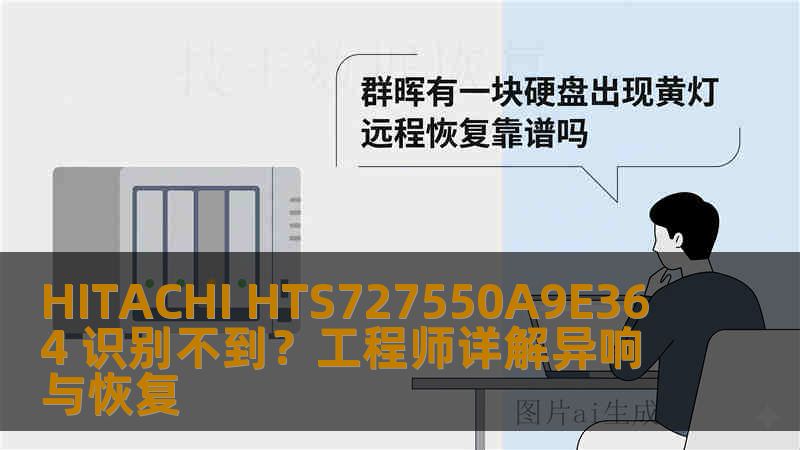 HITACHI HTS727550A9E364 识别不到？工程师详解异响与恢复