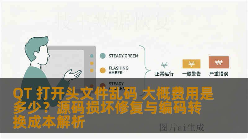 QT 打开头文件乱码 大概费用是多少？源码损坏修复与编码转换成本解析