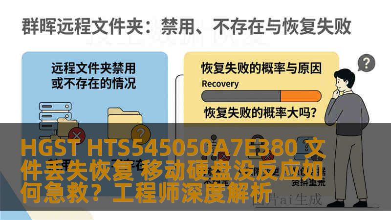 HGST HTS545050A7E380 文件丢失恢复 移动硬盘没反应如何急救？工程师深度解析