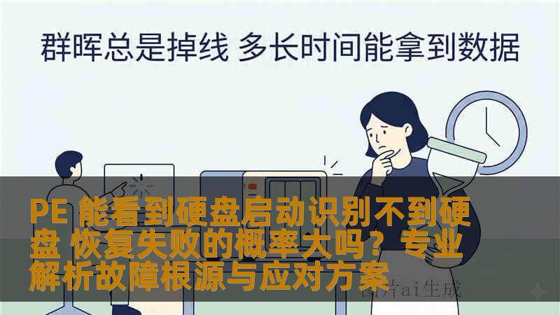 PE 能看到硬盘启动识别不到硬盘 恢复失败的概率大吗？专业解析故障根源与应对方案