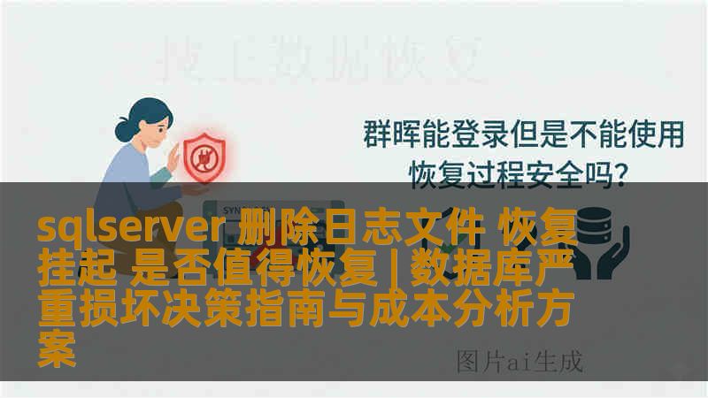 sqlserver 删除日志文件 恢复挂起 是否值得恢复 | 数据库严重损坏决策指南与成本分析方案