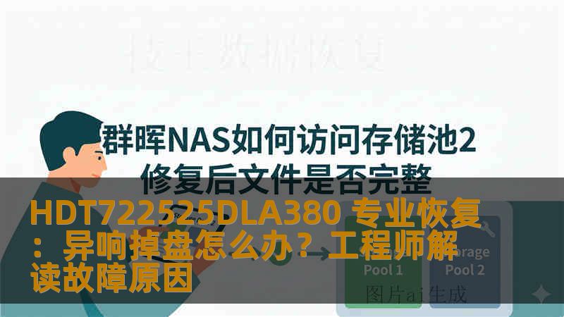 HDT722525DLA380 专业恢复：异响掉盘怎么办？工程师解读故障原因
