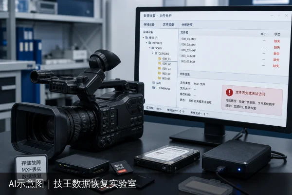 索尼摄像机MXF文件突然消失的原因分析与数据恢复技术解读相关技术示意图1
