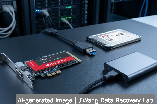 SanDisk NAS 800 PCIe 5.0 Impact on data recovery and Backup Safety - data preservation workflow