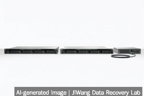 Synology RS826RP+ and RS826+ NAS impact on data recovery and backup safety - data preservation workflow