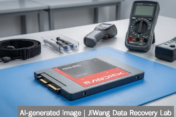 SanDisk NAS SSDs for safer data backup and recovery - safe diagnostic context