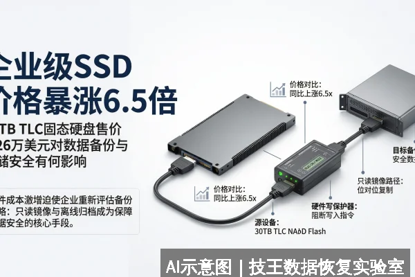 企业级SSD价格暴涨6.5倍，30TB TLC固态硬盘售价2.26万美元对数据备份与存储安全有何影响
