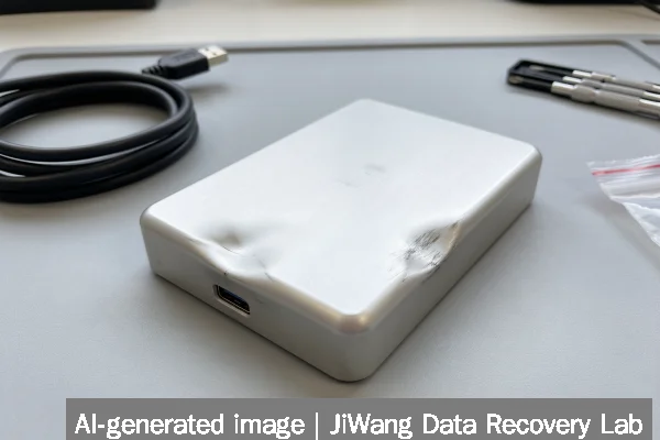 Evidence for Recovering Data from a Damaged Storage Device