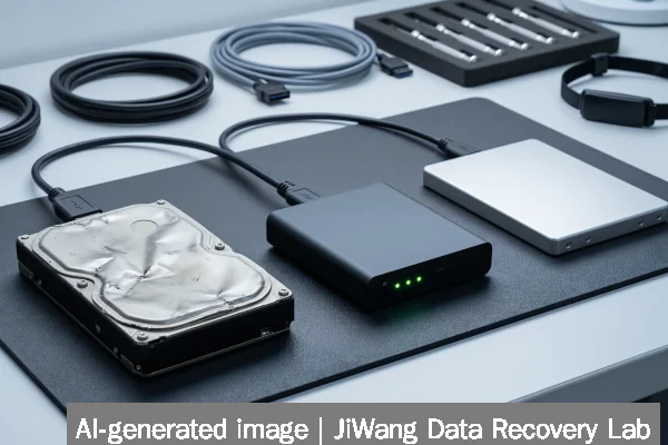 Evidence for Recovering Data from a Damaged Storage Device - safe diagnostic context