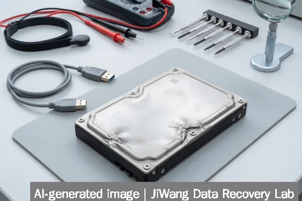 Evidence for Recovering Data from a Damaged Storage Device - data preservation workflow