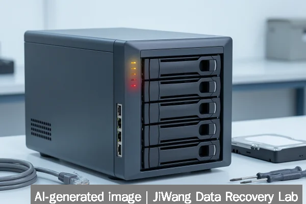 Recovering a NAS after unexpected shutdown and file system corruption