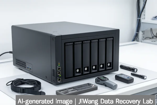 Recovering a NAS after unexpected shutdown and file system corruption - safe diagnostic context