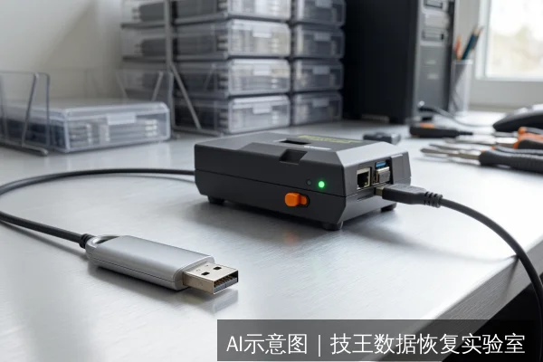 文件系统显示RAW或提示格式化时，为何应先停止写入并制作只读镜像？