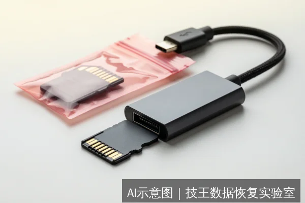 文件系统显示RAW或提示格式化时，为何应先停止写入并制作只读镜像？