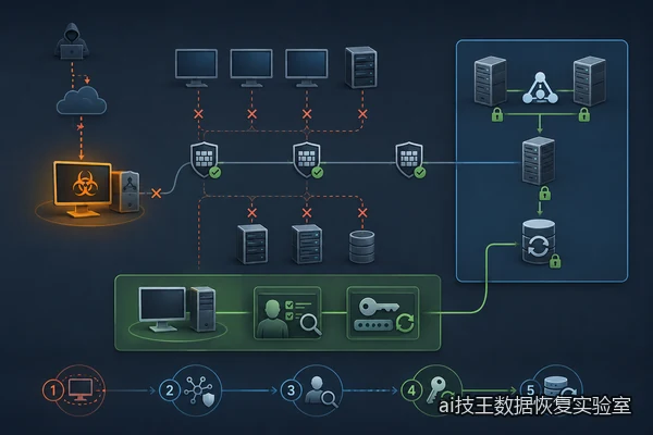 远程会话失陷后隔离终端检查身份横向移动与备份系统的路径