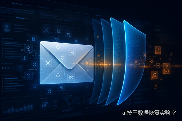 不可见Unicode字符穿过简单邮件过滤规则的安全概念图