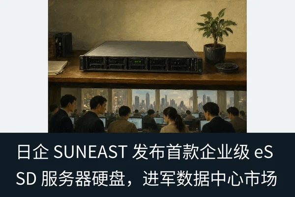 日企 SUNEAST 发布首款企业级 eSSD 服务器硬盘,进军数据中心市场(1)
