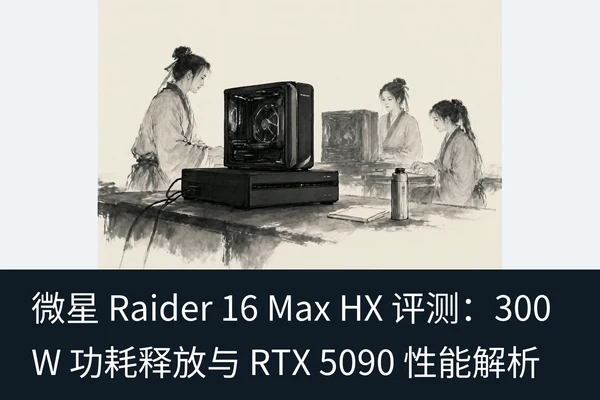 微星 Raider 16 Max HX 评测:300W 功耗释放与 RTX 5090 性能解析(2)