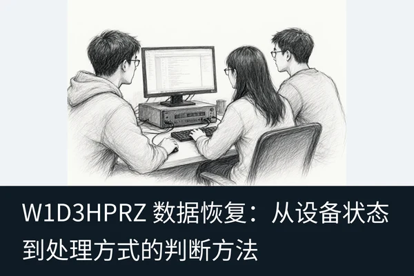 W1D3HPRZ 数据恢复:从设备状态到处理方式的判断方法(1)