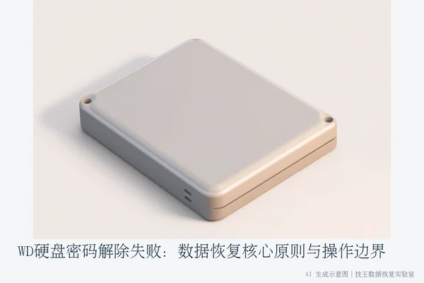 WD硬盘密码解除失败:数据恢复核心原则与操作边界(2)