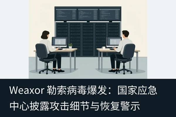 Weaxor 勒索病毒爆发:国家应急中心披露攻击细节与恢复警示(2)
