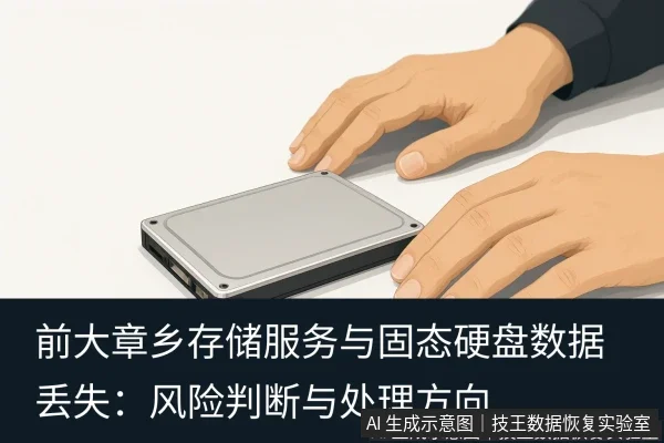 文章内容场景示意图:前大章乡存储服务与固态硬盘数据丢失:风险判断与处理方向