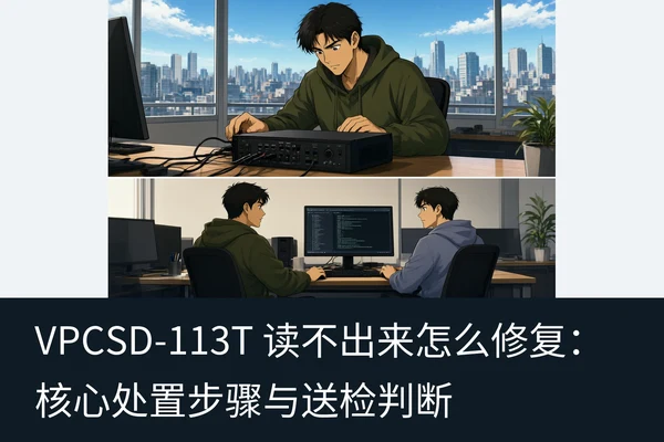 VPCSD-113T 读不出来怎么修复:核心处置步骤与送检判断(1)