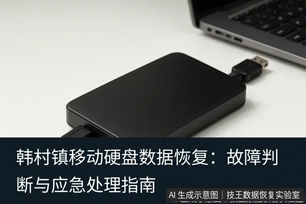文章内容场景示意图:韩村镇移动硬盘数据恢复:故障判断与应急处理指南